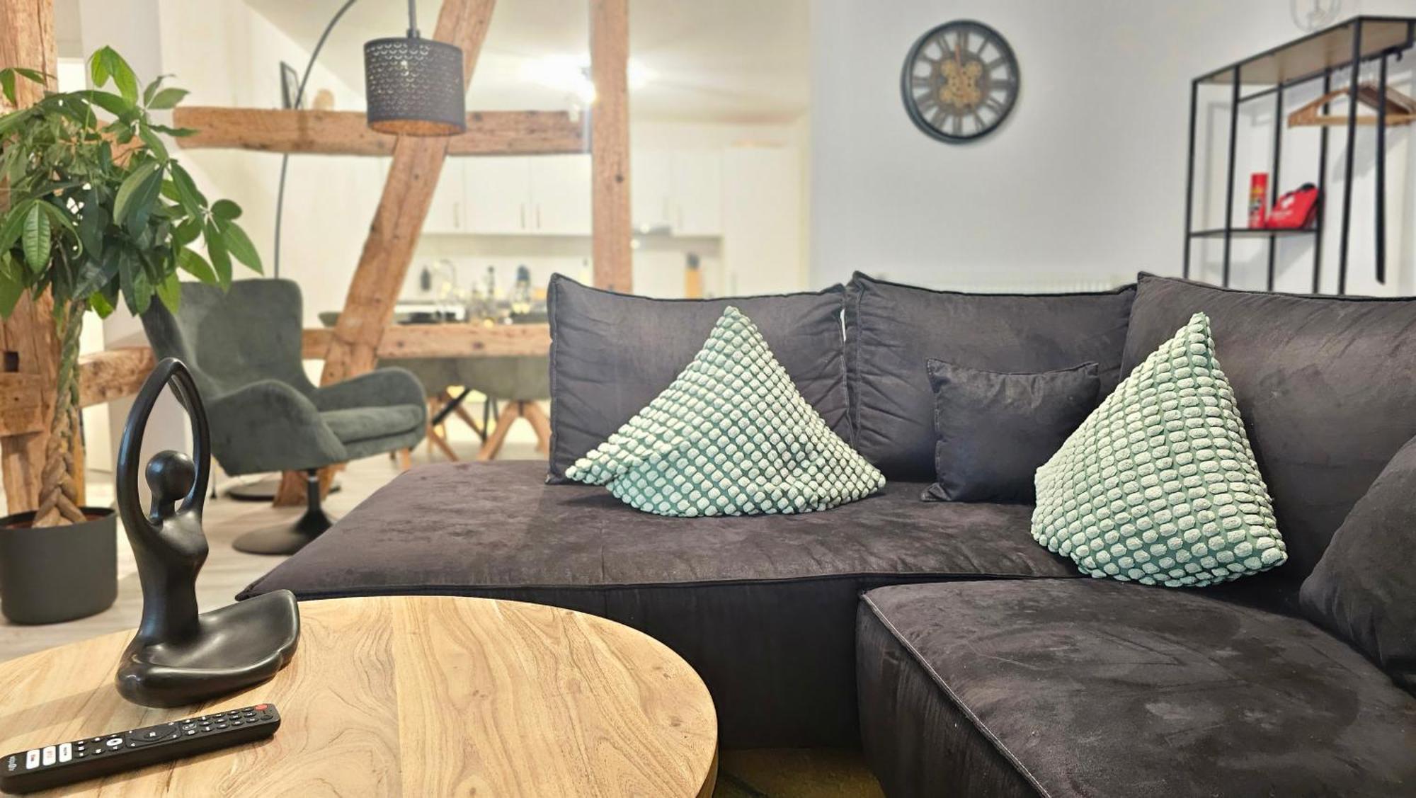 Design-Apartment II Boxspring I Nespresso I Balkon I Basel 10 Km I Tiefgarage Eimeldingen Esterno foto