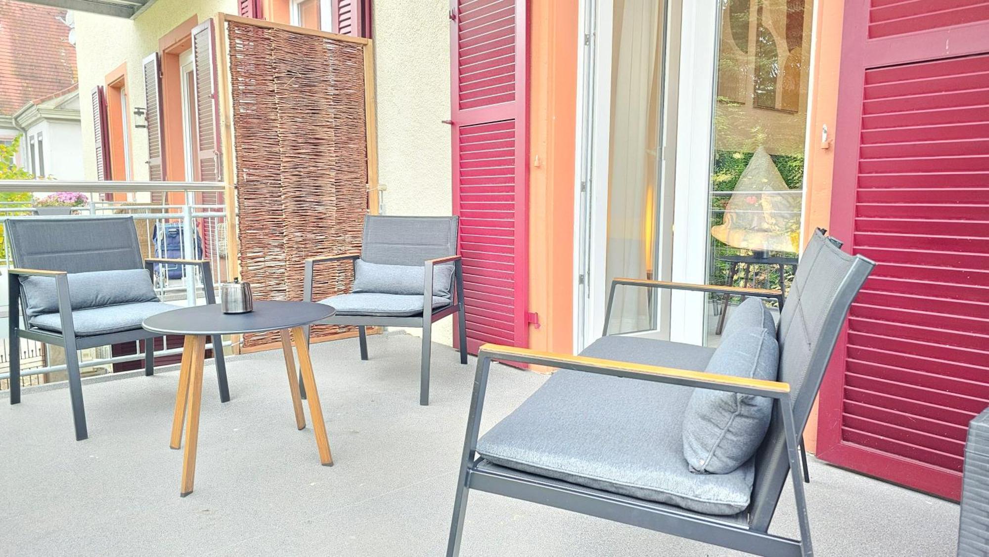 Design-Apartment II Boxspring I Nespresso I Balkon I Basel 10 Km I Tiefgarage Eimeldingen Esterno foto